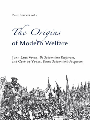 cover image of The Origins of Modern Welfare